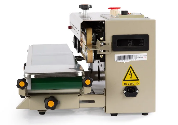 Bag Sealing Machine Hot Seal 250g - 1000g Horizontal & Vertical Continuous Band Sealer 25-48 cm Height Bags