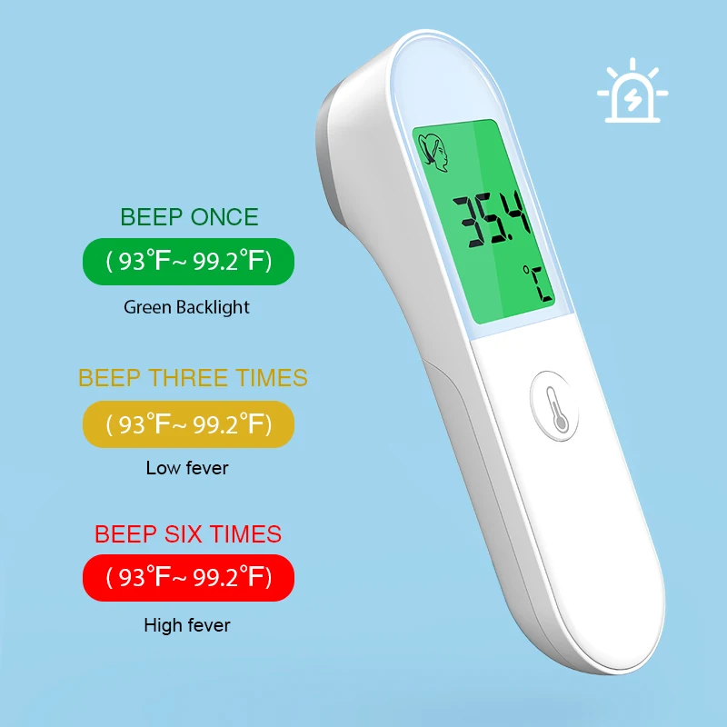 Yonker Manufacturer Non Contact smart Digital Infrared Thermometer Baby Forehead Thermometers