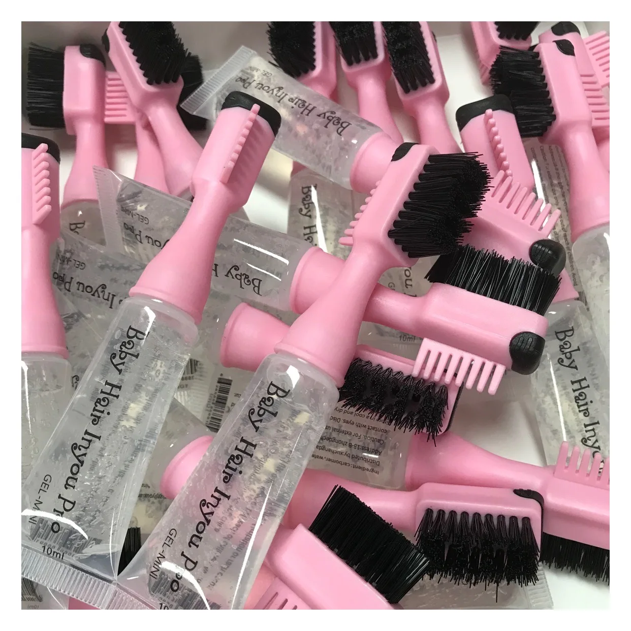 Private Label Free Sample Hair Glue Brush Strong Extreme Hold Professional glue waterproof wig baby hair control