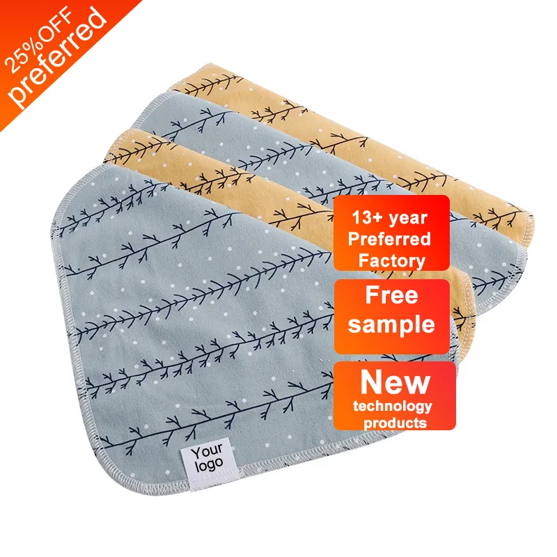 Reusable Unpaper Towels Washable Bamboo Nature Friendly Thick Strong Paperless Kitchen Roll Reusable towels bath 100% cotton