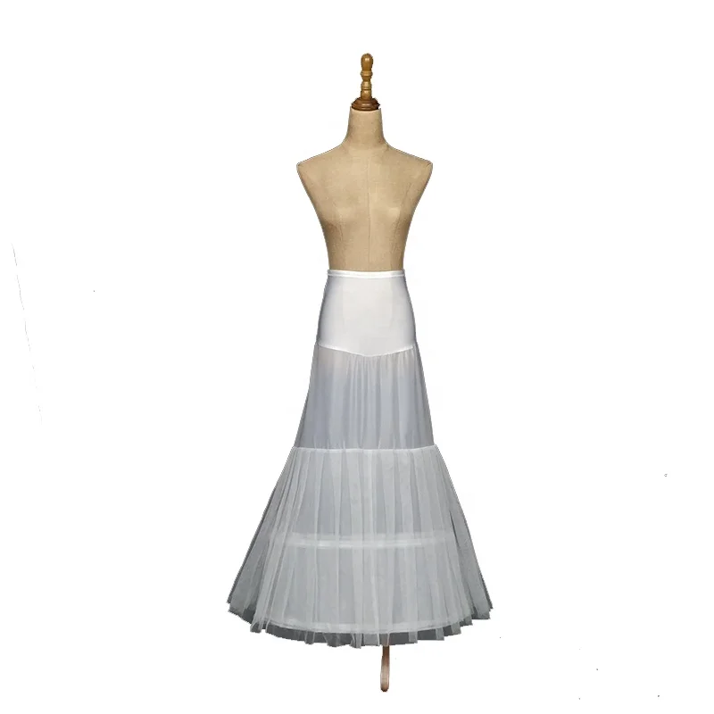 
Unique design Superior quality Fishtail double steel waist petticoat petticoat wedding 