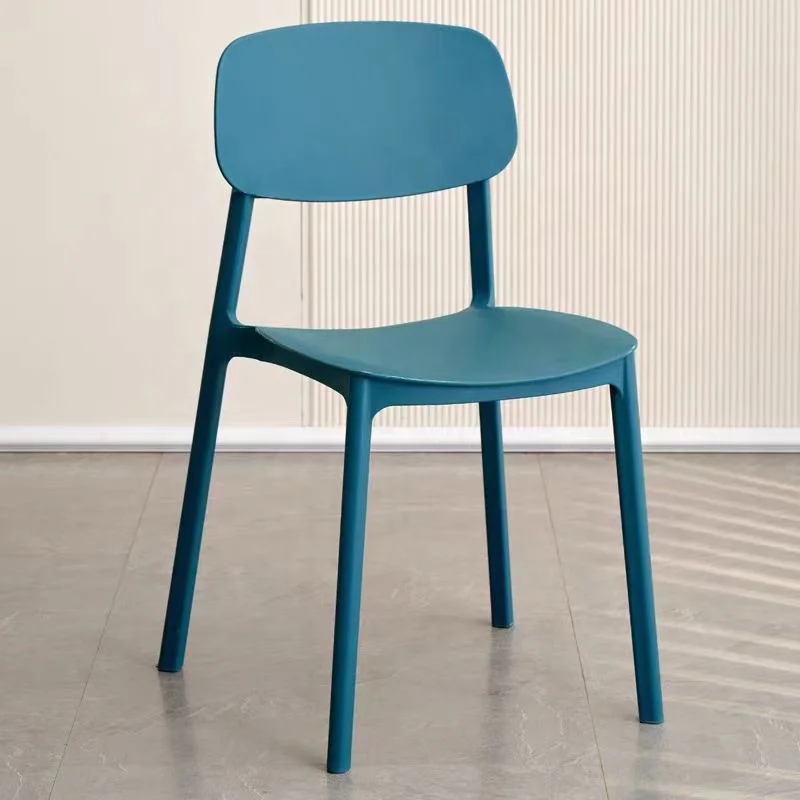 wholesale simple unbreakable stackable PP dining chair plastic chairs manufacturing