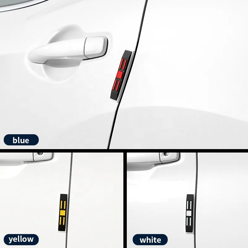 Factory Custom Logo 4PCS Car Fashionable Decorative Strip Car Side Door Edge Guards Auto Door Protector