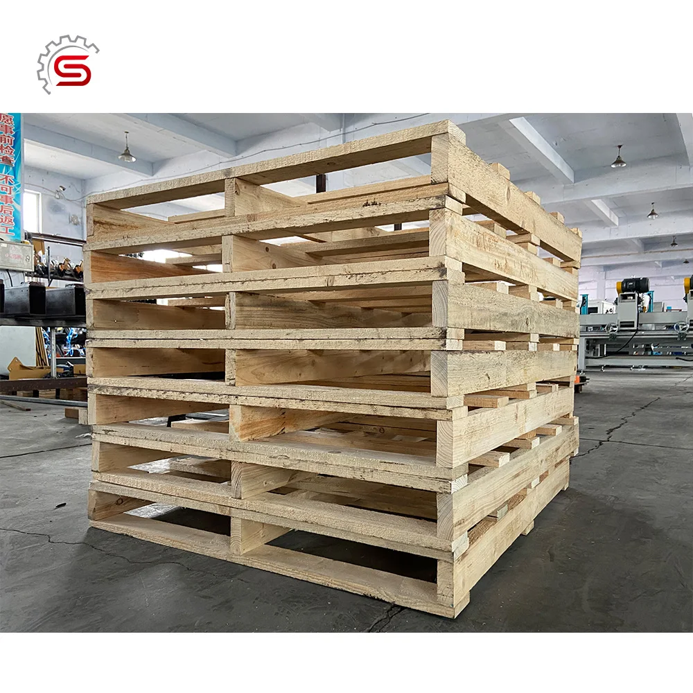 American Type Wood Pallet Nailing Machine Wood Pallet Making Machines Production Line for sale
