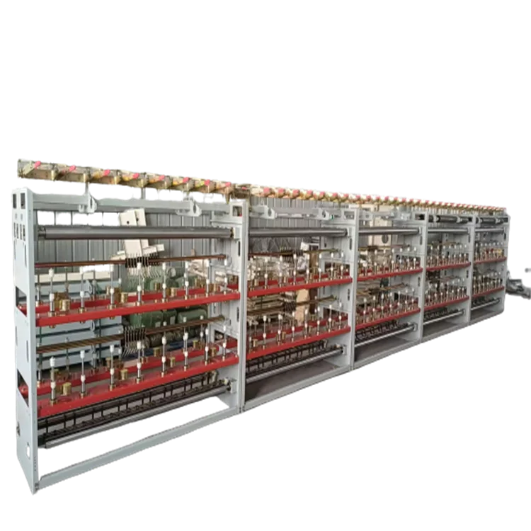 Nylon Polyester yarn covering machine Automatic Control High Speed Making