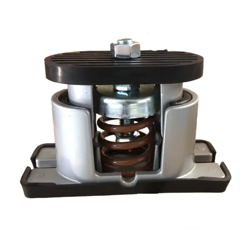 Виброизолятор с пружинным амортизатором из металла