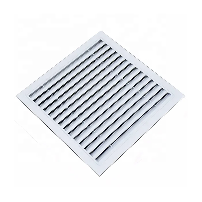 Supply Wholesale Price Cover Air Conditioner Cover Shutter External Aluminium Ac Metal Cover Wall Louver 1.5ton