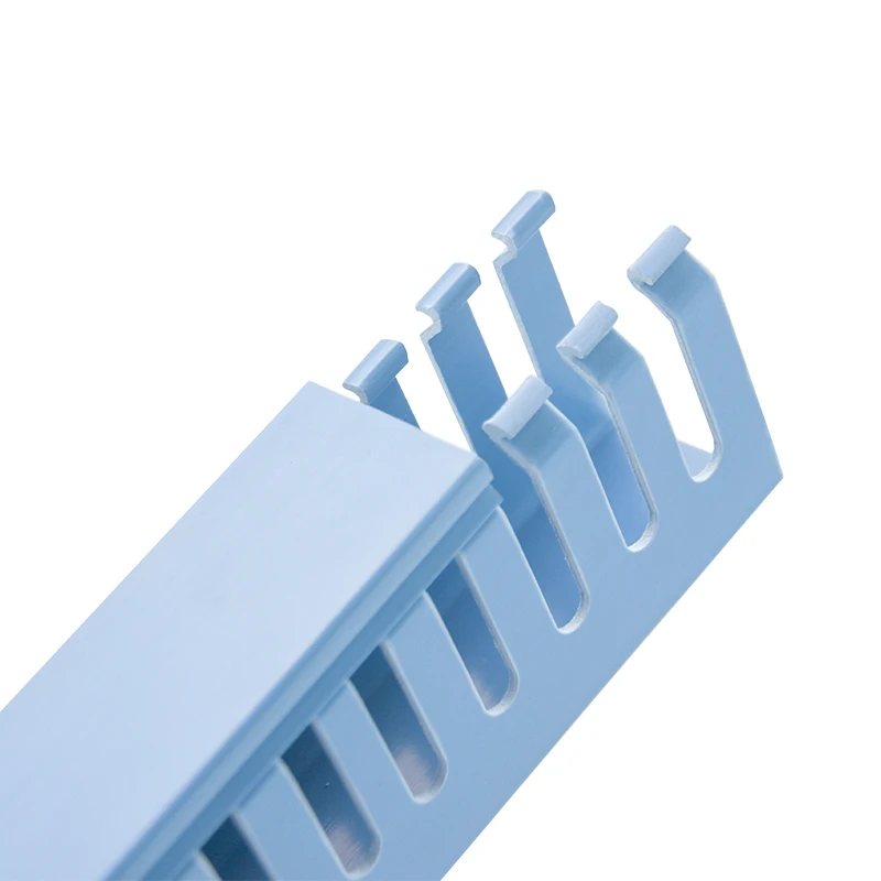 wholesale price flexible Fire retardant duct wiring channel pvc slot wiring ducts