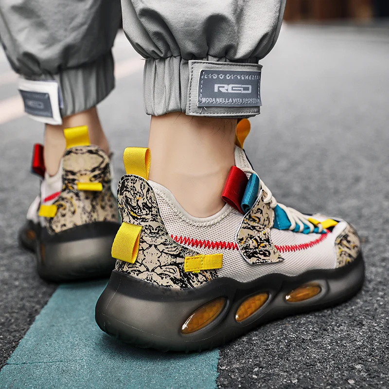 New Design Socks High Top Man Casual Shoes Sneakers Zapatos Deportivos Hombre 2023 Custom Air Platform Shoes Sneakers