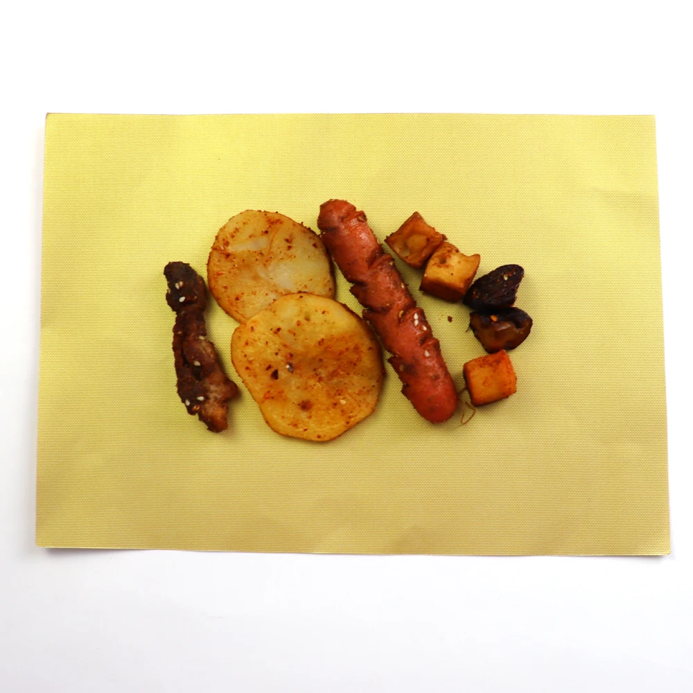 New Hot Selling 2024 Microwave Safe Fireproof Nonstick Grill Mat BBQ Liners Barbecue Mat