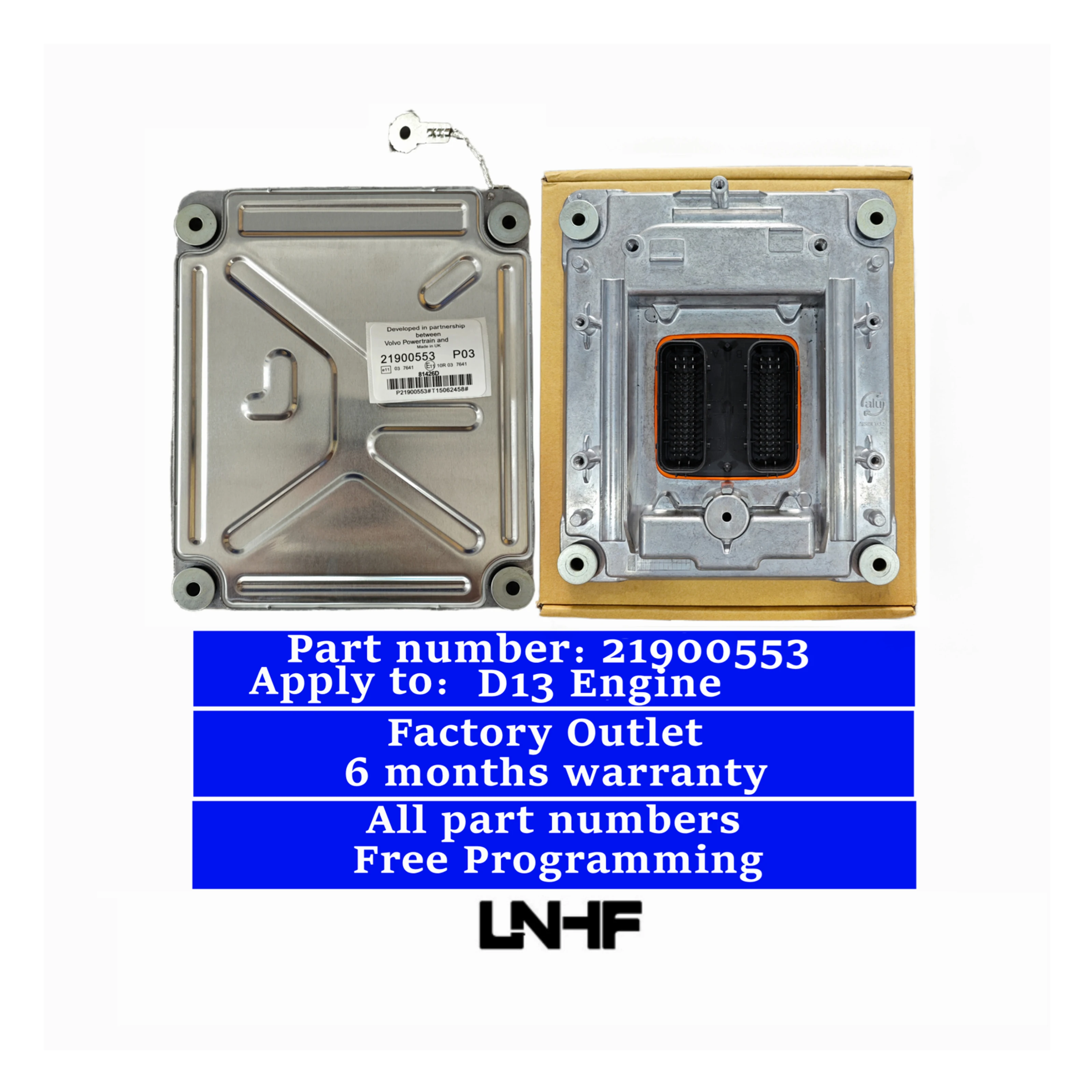 LNHF factory outlet 21900553 FM4 FH4 FM FH D13 B13R euro 6 engine control module ECU ECM 21900553 For Volvo Mack