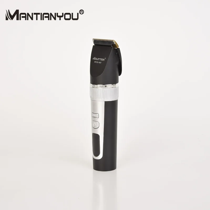 MANTIANYOU Wholesale Professional Ceramic Titanium Blade Rechargeable Hair Clipper Trimmer