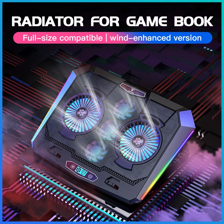 best seller CE gaming laptop cooler 17inch notebook laptop cooling cooler