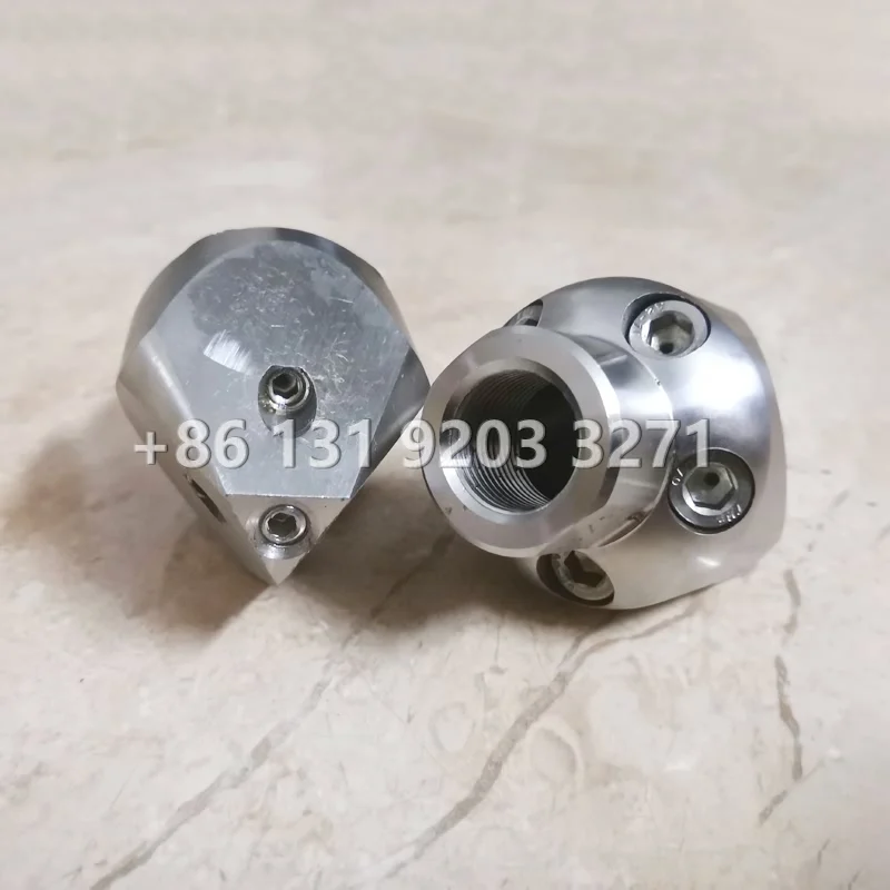 High pressure cleaning nozzle to dredge the sewer stainless steel nozzle