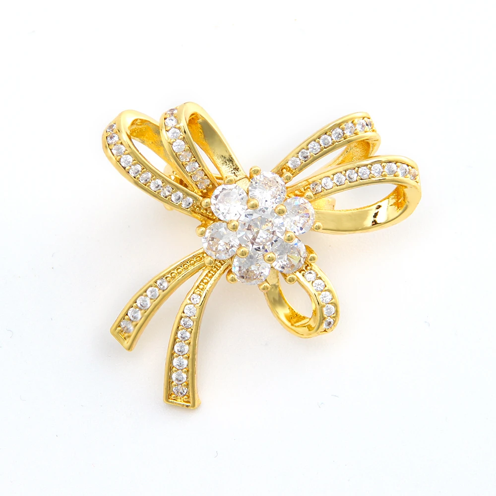 DIY Handmade Jewelry Shiny Zircon Leaf Tulip Bowknot Pearl Necklace Toggle Clip Beads Necklace Bracelet Belt Accessories