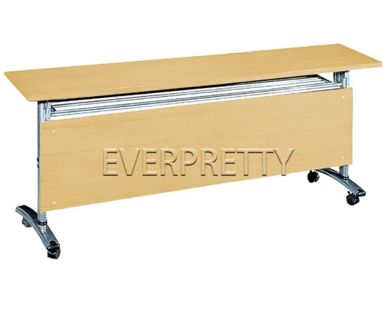 College Classroom Furniture Folding Table Training Institution Student Movable Desk for Sales