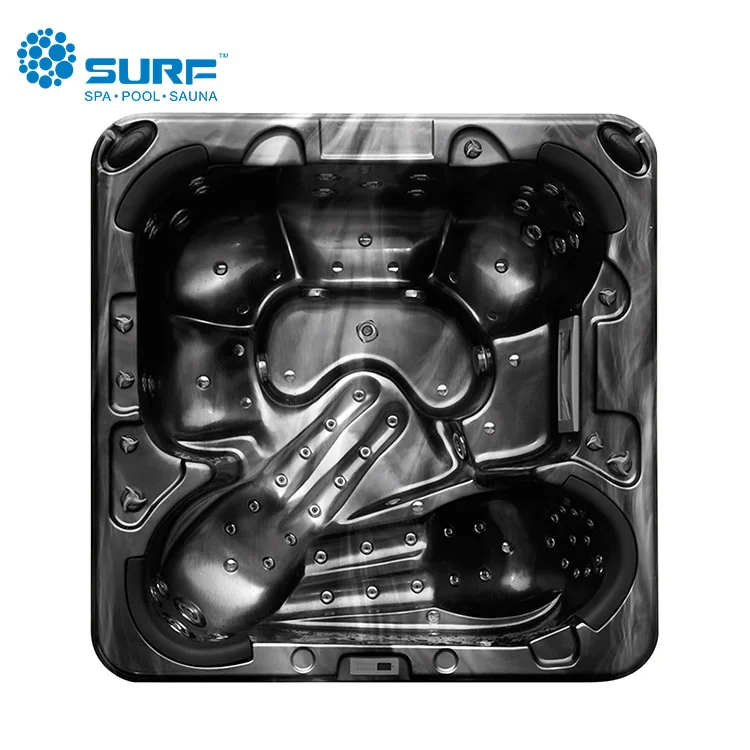 2020 SUNRANS New design CE approval  massage whirlpool spa hot tub 6 person