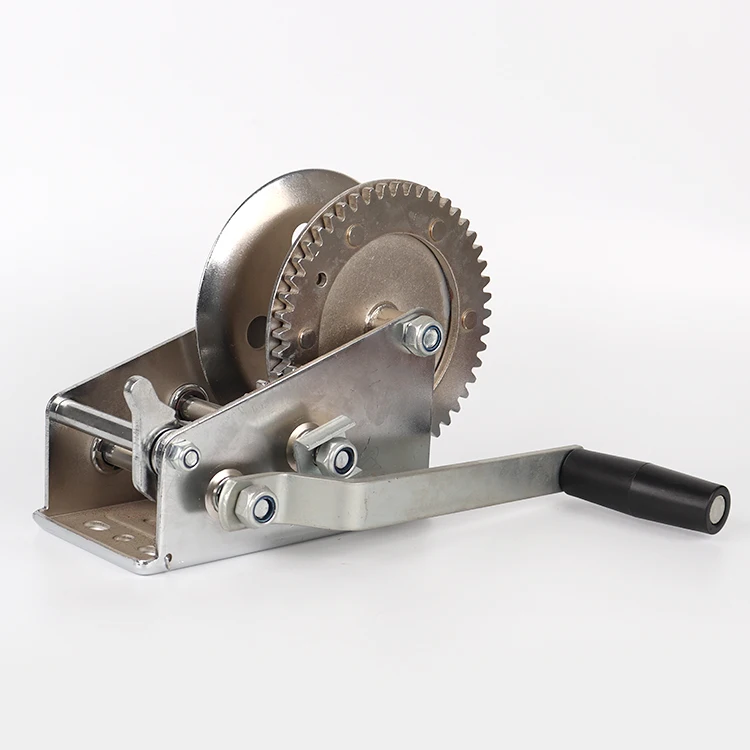 
Approved 1200lbs 1800lbs 2600lbs Boat Winch Hand Trailer Winch With Webbing Strap Hand Crank Strap Manual Winch 
