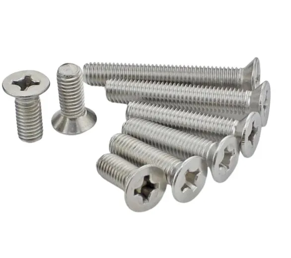 Cross Countersunk Screws M1.4 Flat Head Metric Full Thread 0.3mm Pitch Machine Bolt Fasteners Stainless Steel A2 A4