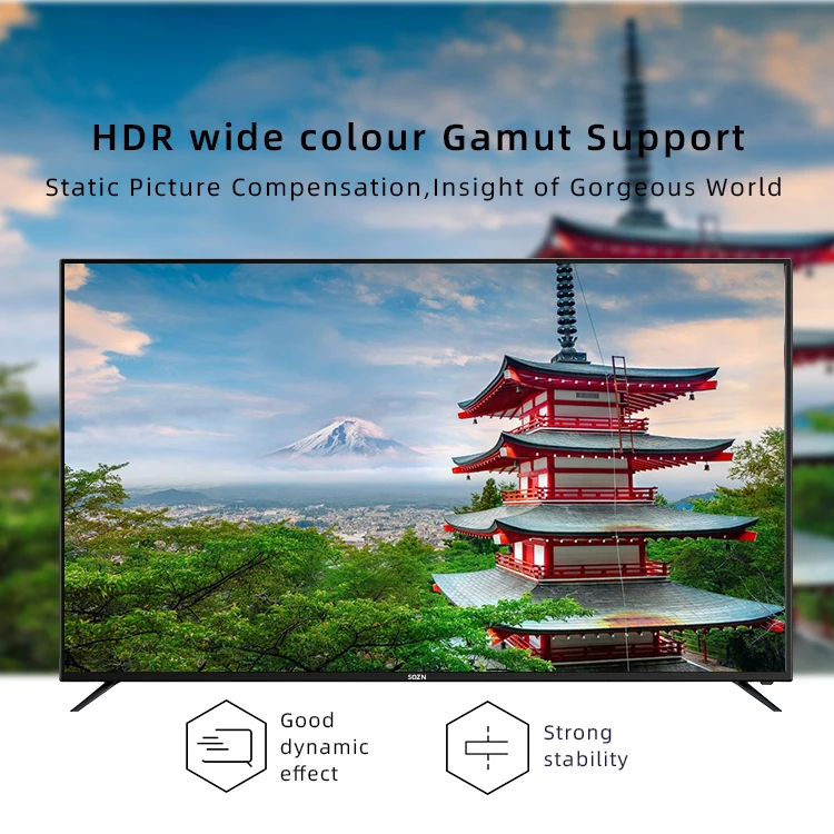 New product 100 inch tv voice function 75 inch smart tv Android 11.0 features 85 inch tv