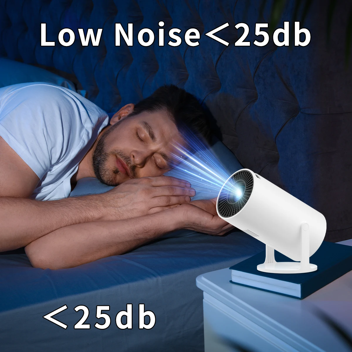 HY300 pro latest hot LCD projector 1080P NETFLIX youtube support portable Android 12.0 system Home Theater Cinema Movie