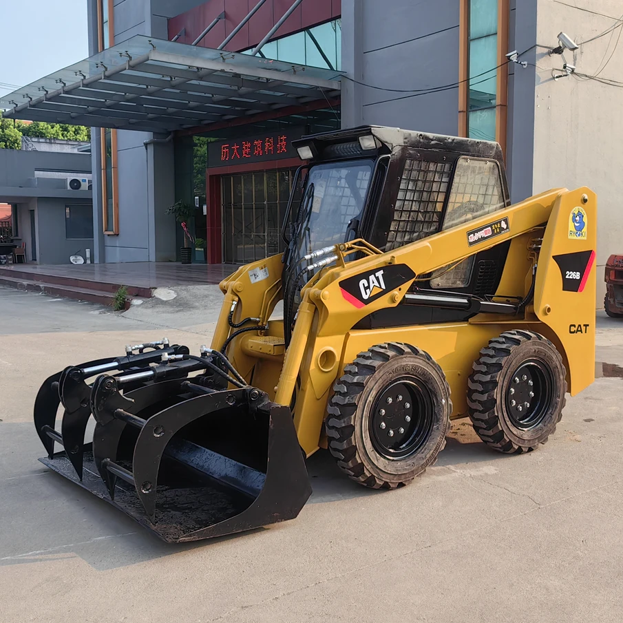 Used Loader Cat 226b Mini Loader  Small Skid Steer loader