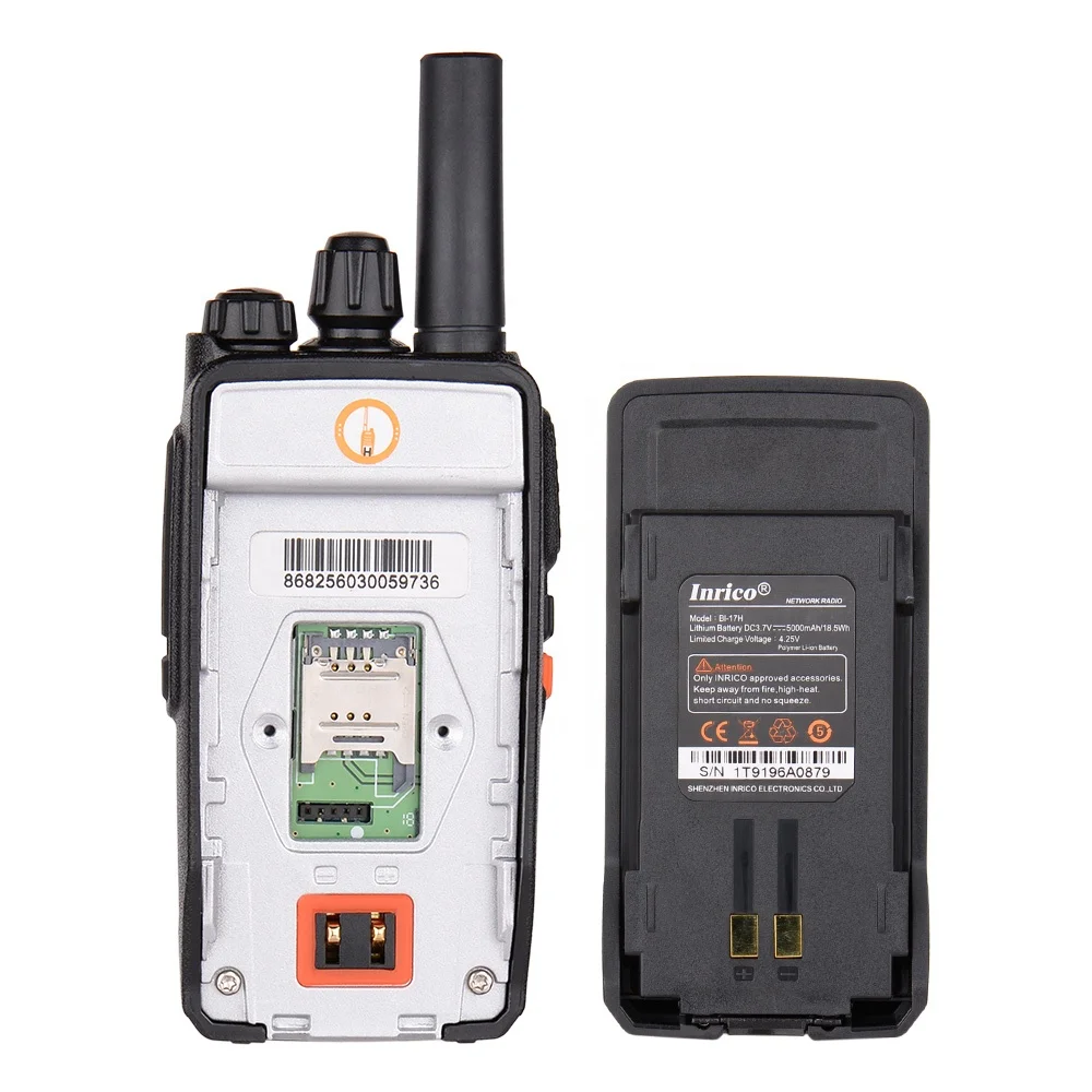 Глобальная Серверная сеть Inrico T196 ptt радио android 3g wcdma