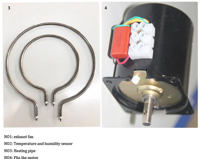 Small Farm Chicken Thermometer Hygrometer Poultry Small Egg Incubator Price Incubadoraor 1056 Eggs