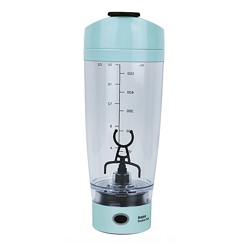 New Design ready to ship gym Electric Shaker bottle custom OEM Private Label Portable Plastic Protien Water bottle Shaker Bottle