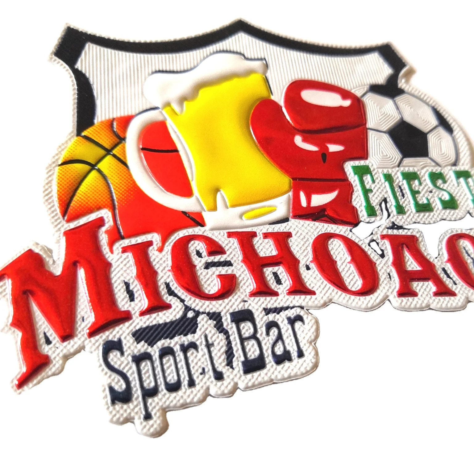 Custom Iron On Patch 3d Silicone TPU Heat Transfer Labels For Clothing Hat 3D Transfer Printing