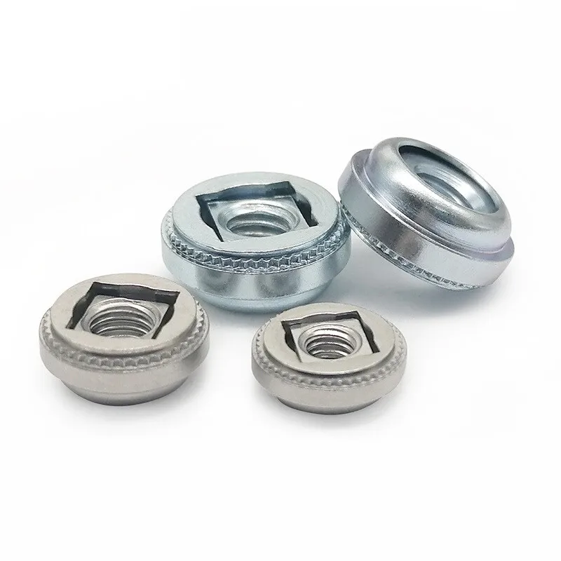 High Quality Type AS AC LAC LAS Threaded Carbon Steel Self Clinching Floating Clinch Nuts For Sheet Metal