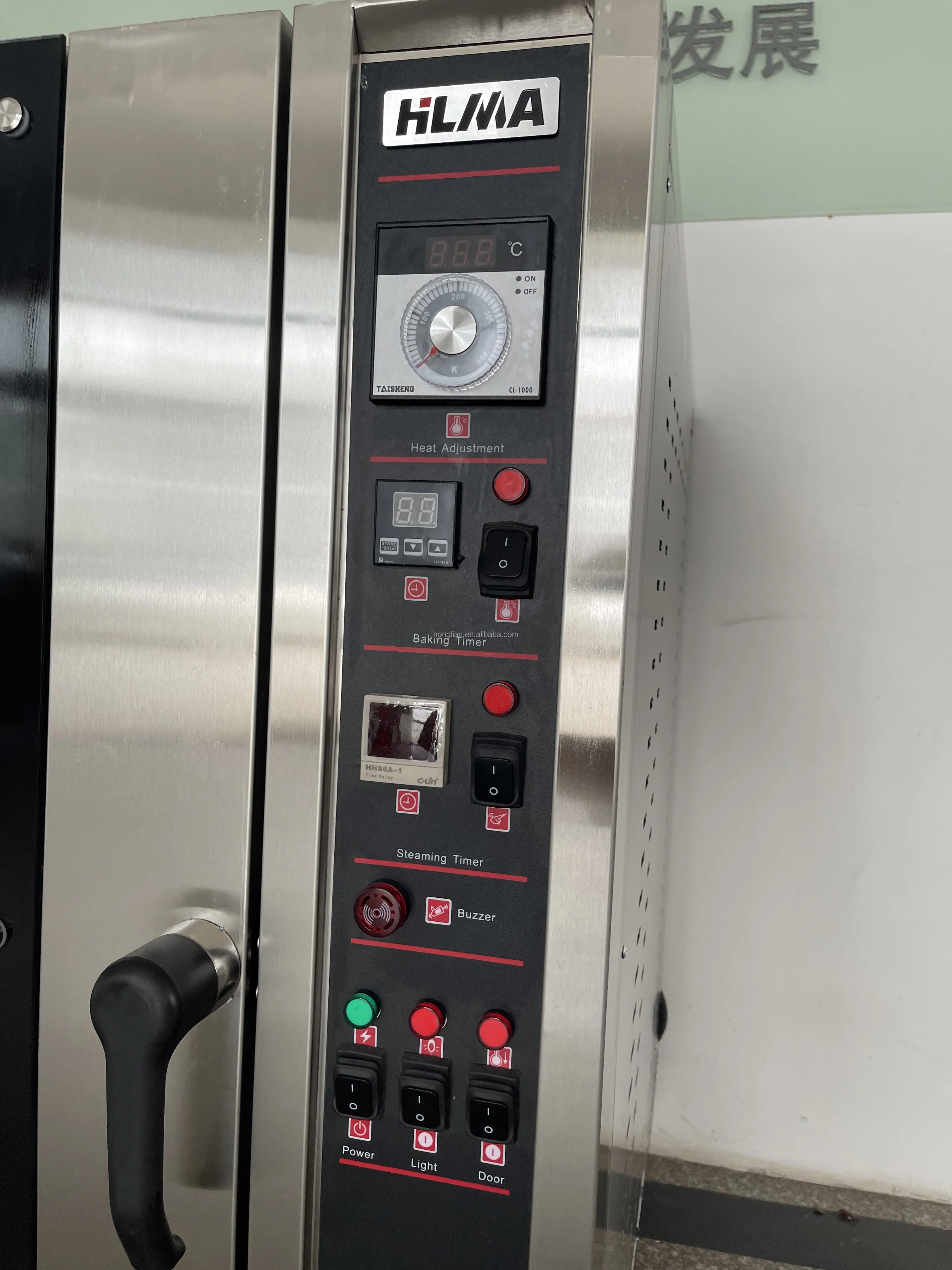 Steam Convection Oven Commercial Bakery Oven 8 Trays Electric Convection Oven with Fan Motor