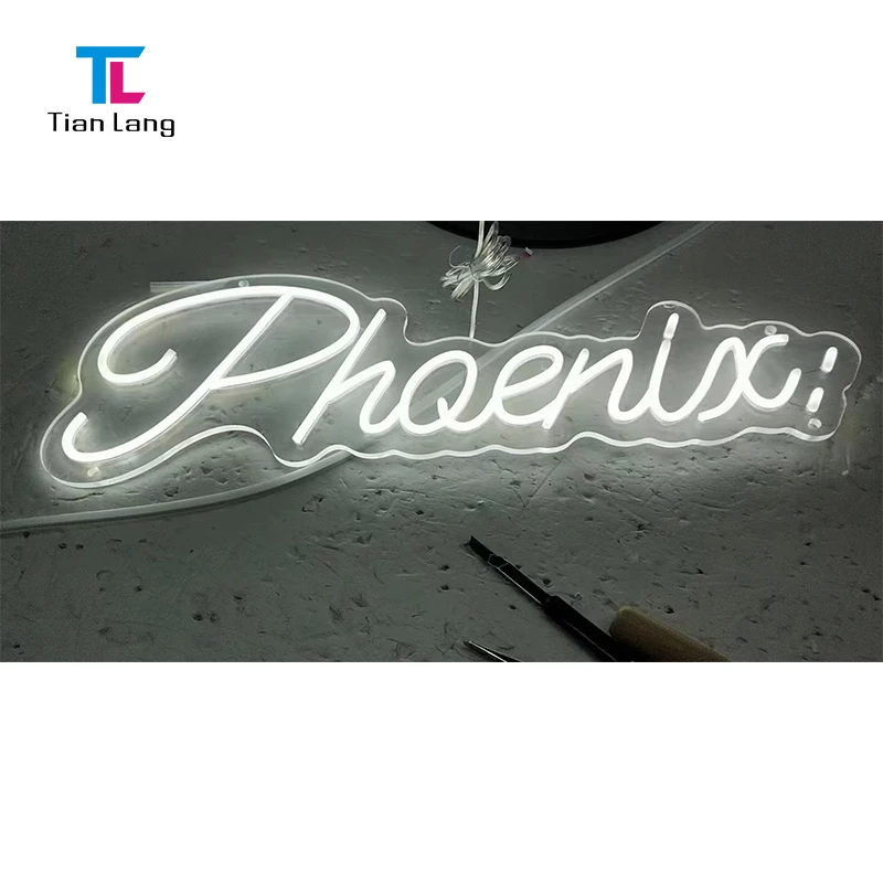 Custom Happy Birthday Neon Light Personalized Light Led Name Sign Birthday Party Backdrop Home Wall Decor