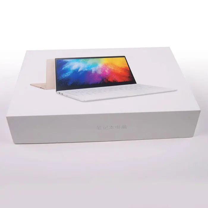 Custom White Cardboard Empty Lid and Bottom Electronic Products Packaging Box ipad Packaging Box