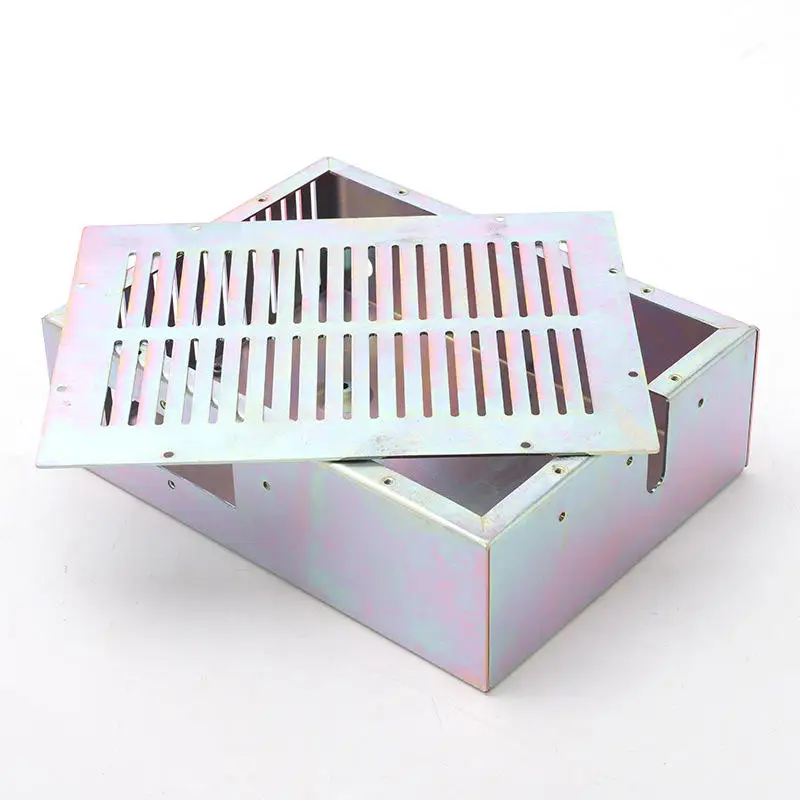 Custom Sheet Metal Enclosure Case Shell Parts Sheet Metal Fabrication Equipment Box Metal Vending Machine Shell