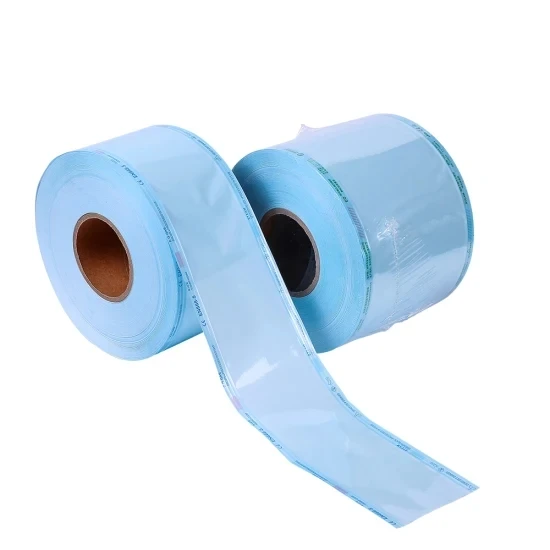 Heat Sealing Dialysis Paper+Composite Membrane Dental Autoclav Sterilization Roll Pouch