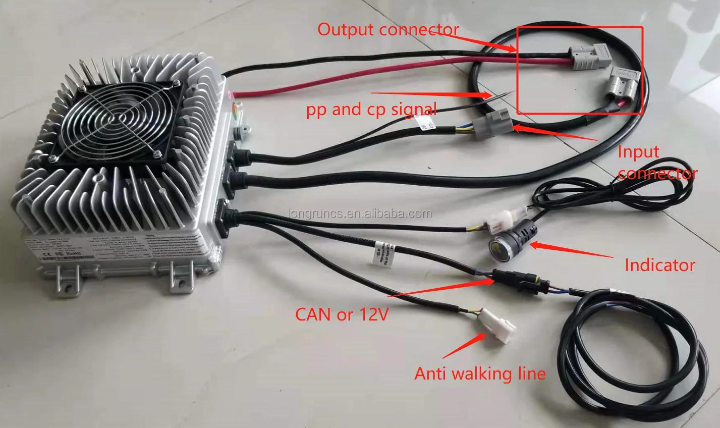 3.3KW Waterproof Lead Acid Battery Charger For