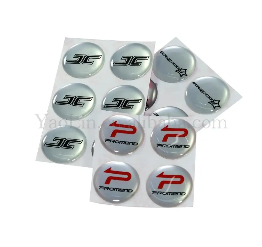 Supply Epoxy Resin Crystal Drop Adhesive Stickers That Can Be Printed With logo Drop Adhesive Labels