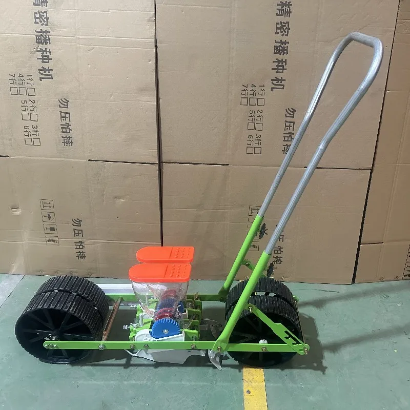 Small single row manual vegetable seeder precision seeder for radish celery onion