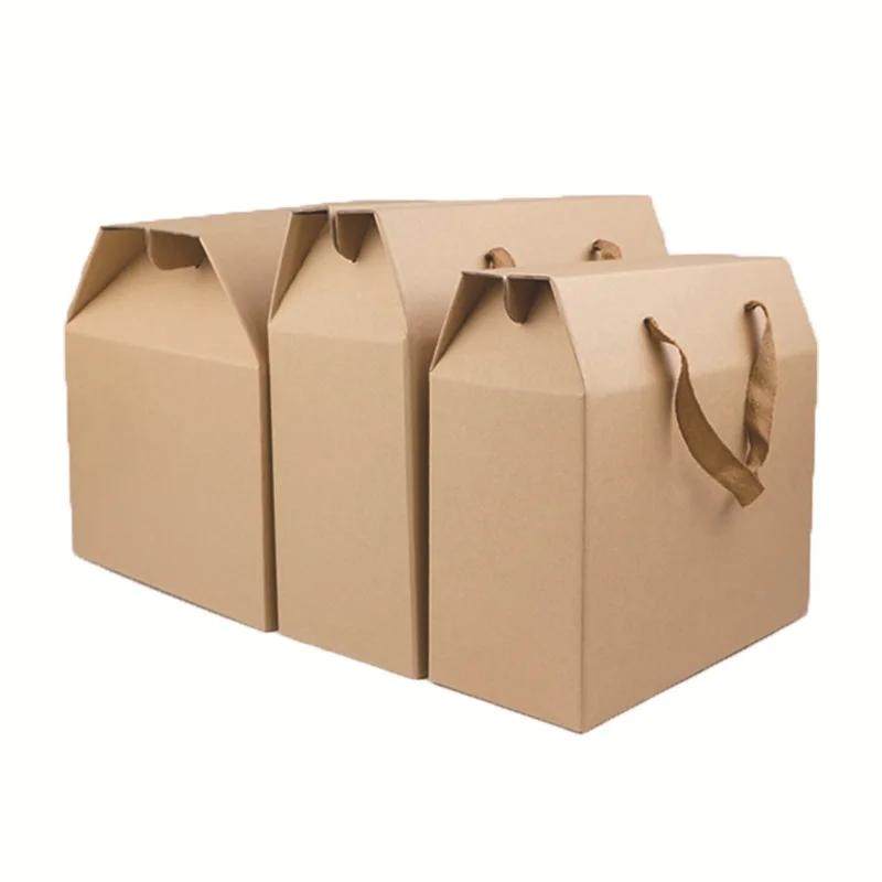 Customized  refined  packaging gift box with portable paper bag