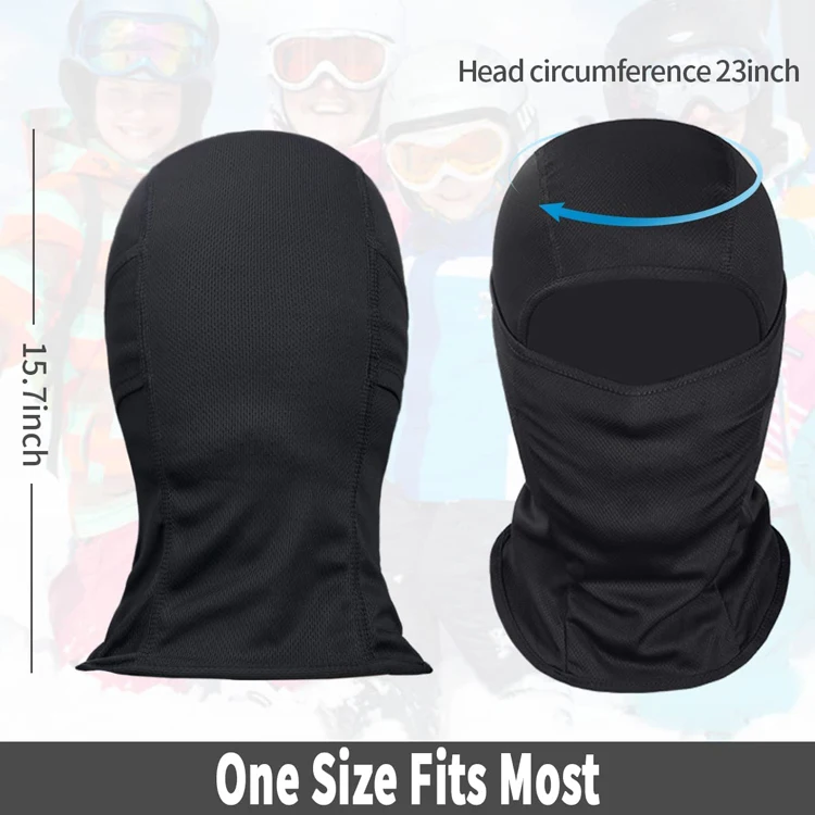 Balaclava Face Mask UV Protection for Men Women Sun Hood Tactical Lightweight Ski Motorcycle Running Riding