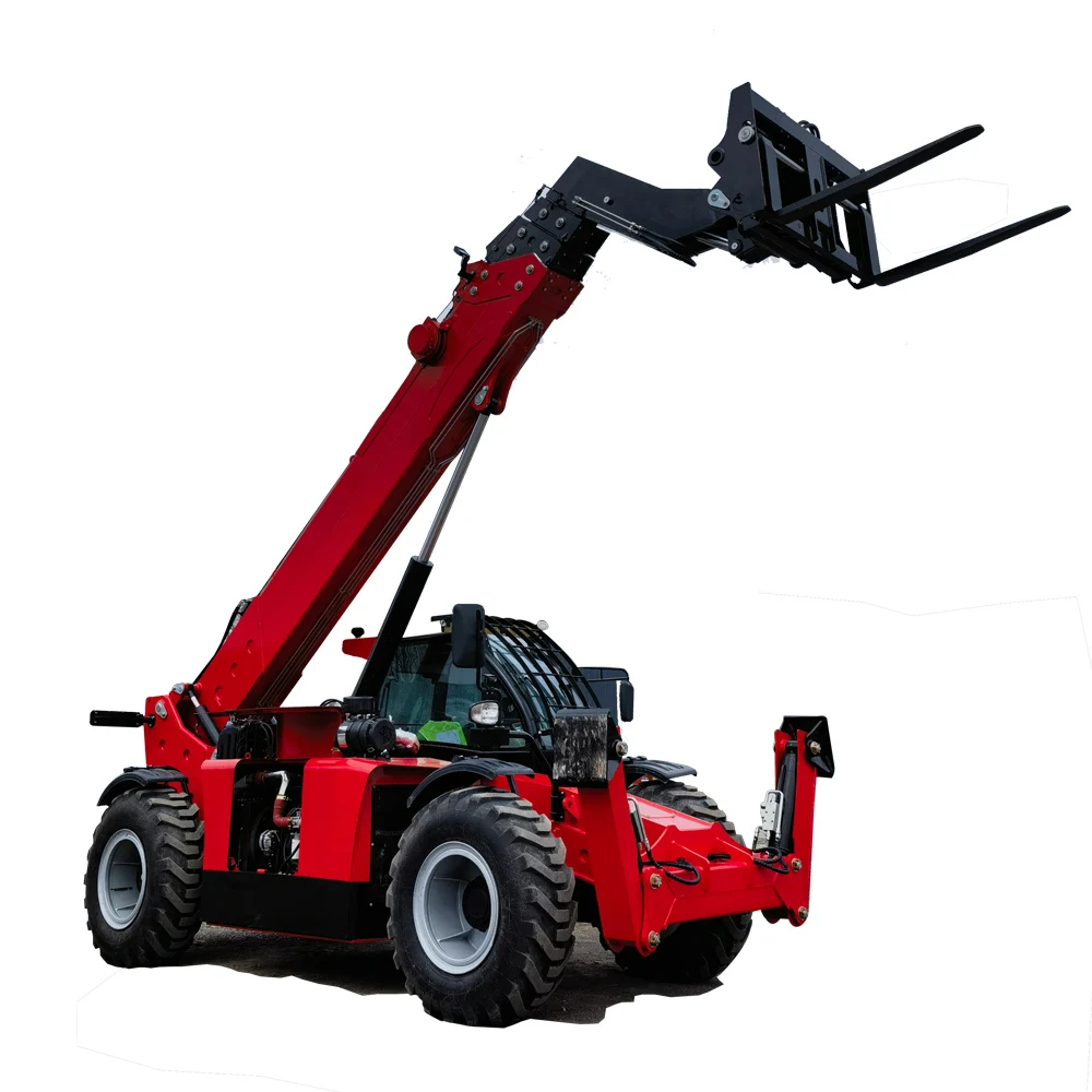 18m telescopic handler forklift custom cargo fork  3.5tons diesel forklift  telehandller price all terrain forklift 5ton