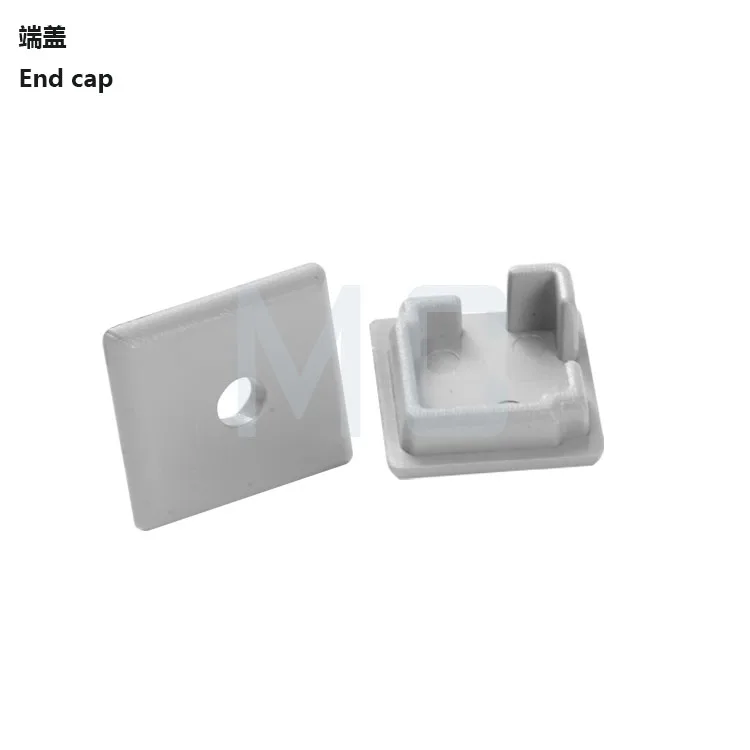 45 degree triangle led aluminum profile with flexible strip for corner lighting 16*16mm