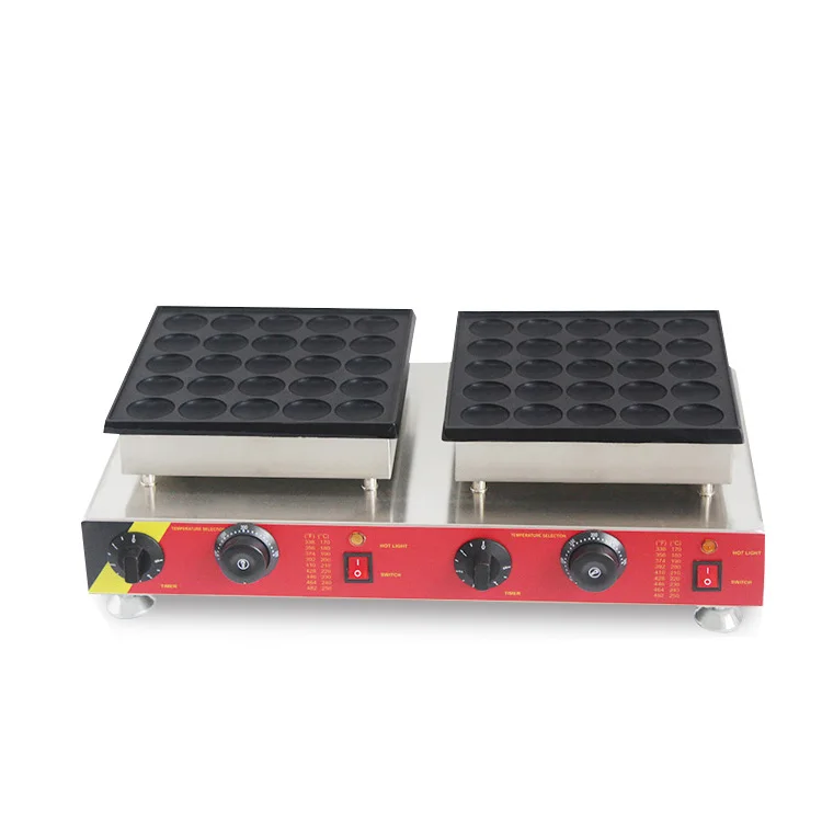 CE заводская цена вафельница гриль для голландских оладий 50 шт. Poffertjes машина