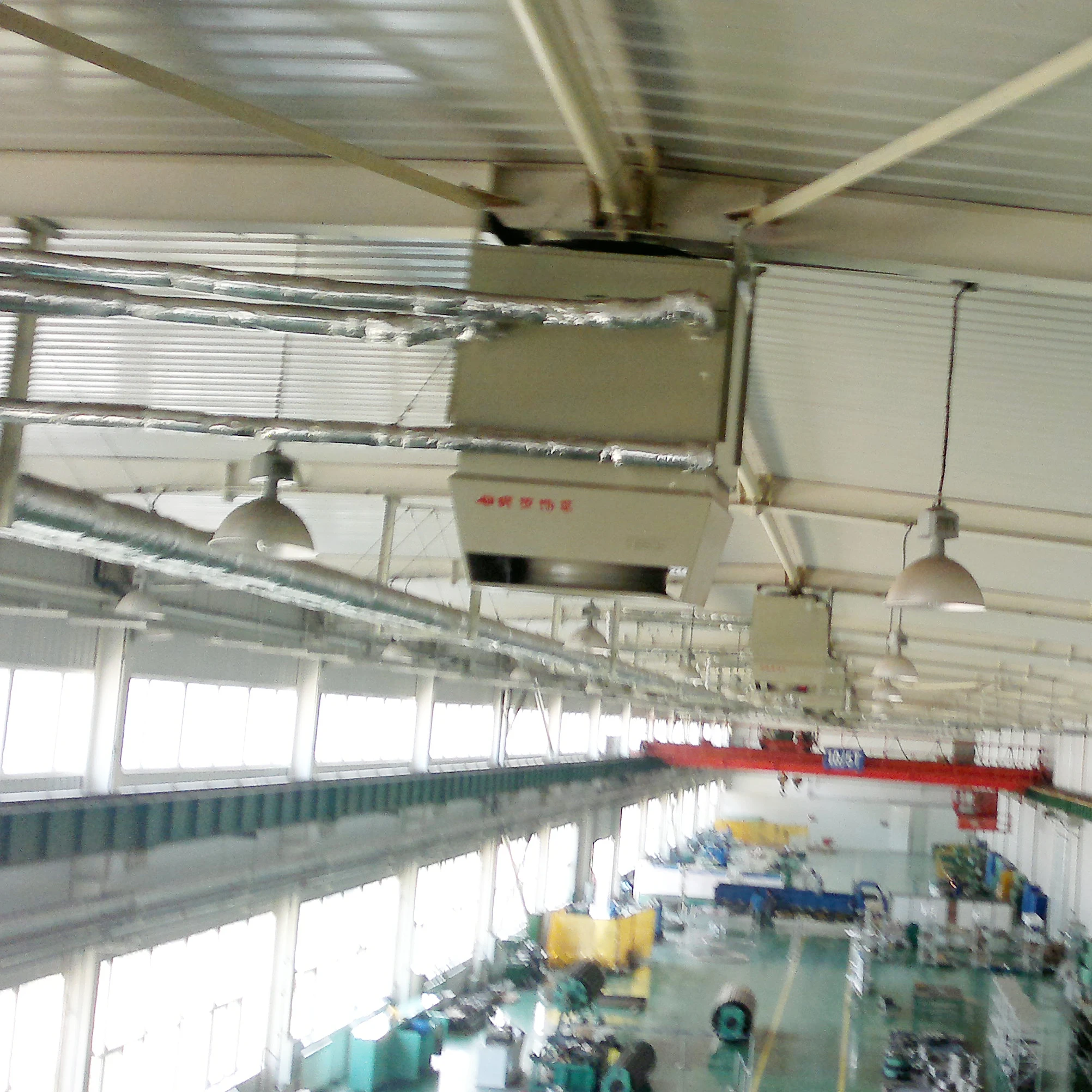 4700CFM Recirculation Units and Supply Air Units for Heating And Cooling High Spaces Air Conditioning Unit industria fan heater