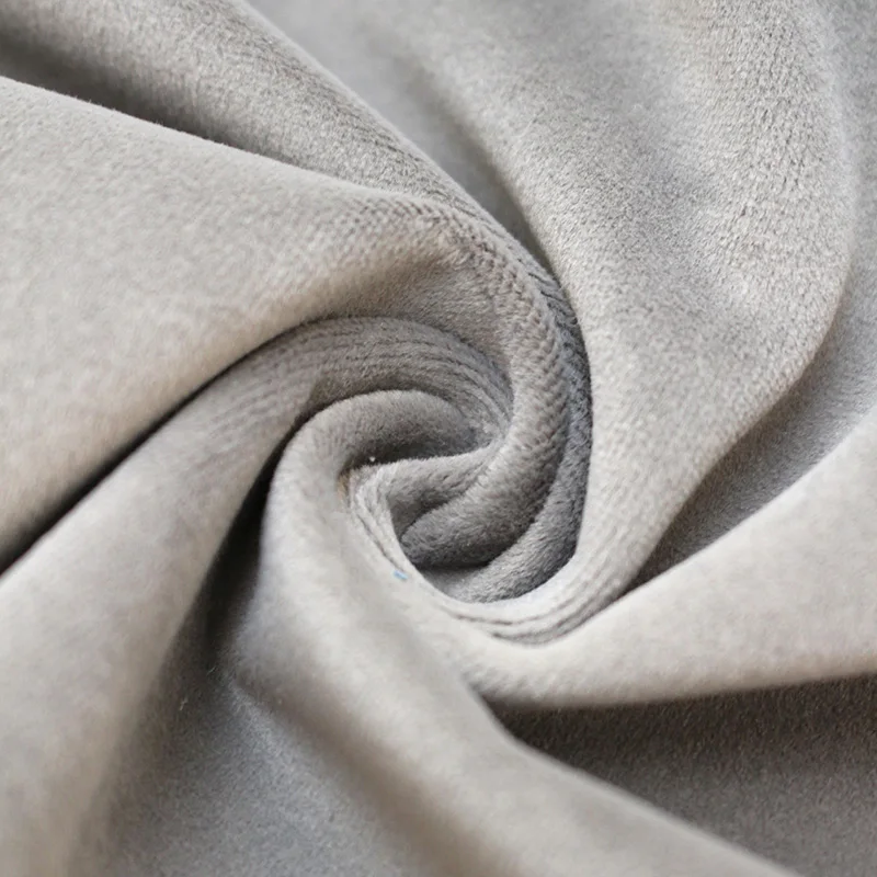 Хорошее качество благоприятная для кожи серая ткань детского лица бархатная из полиэстера