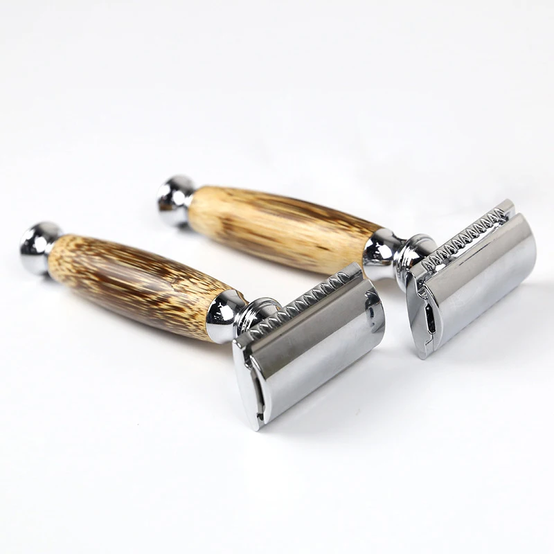 Bamboo Razor Biodegradable Material wood material razor