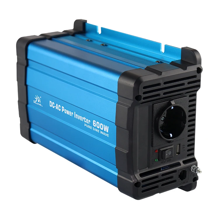600 watt  Off grid DC 12v 24v to AC110v 220v pure sine wave inverter Without LCD DISPLAY FS600DR