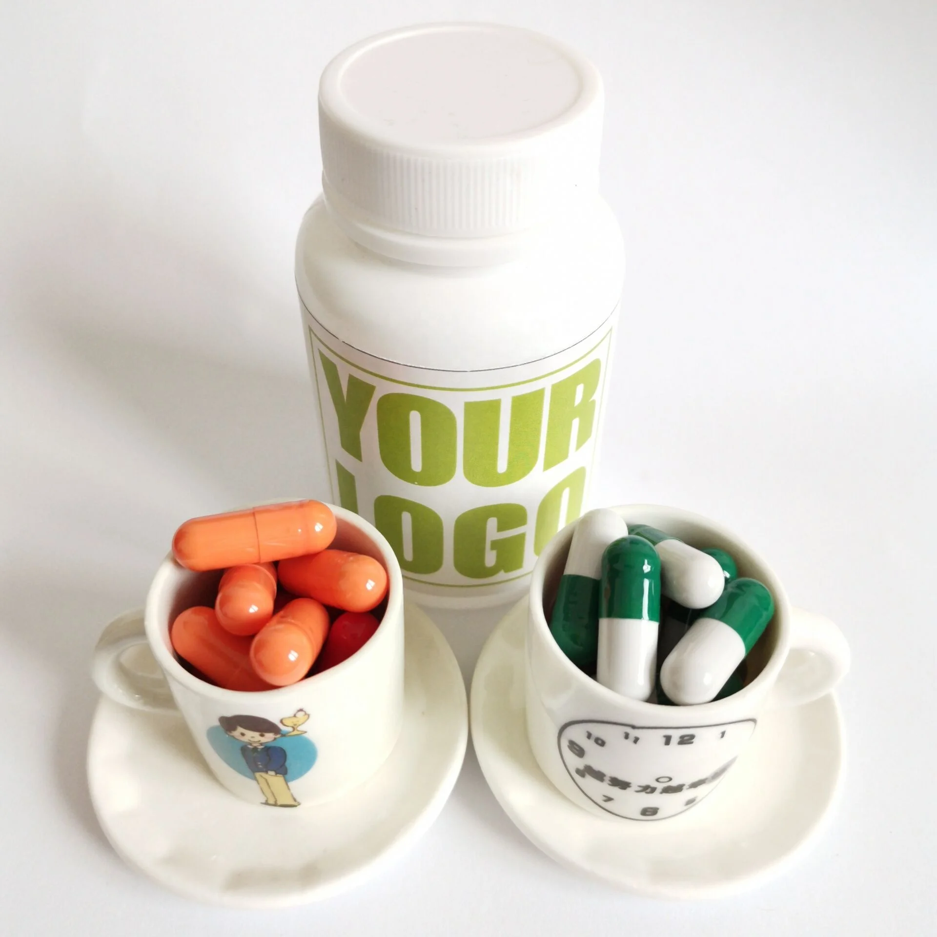 Private Label 100% Pure Natural CLA Green Tea Fat Burner Capsules Slimming Pills