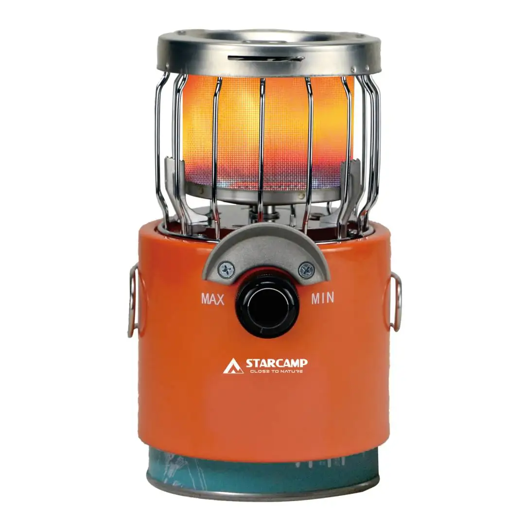 Outdoor Camping Backpacking Hiking and Picnic Mini Gas Heater & Stove 2 IN 1